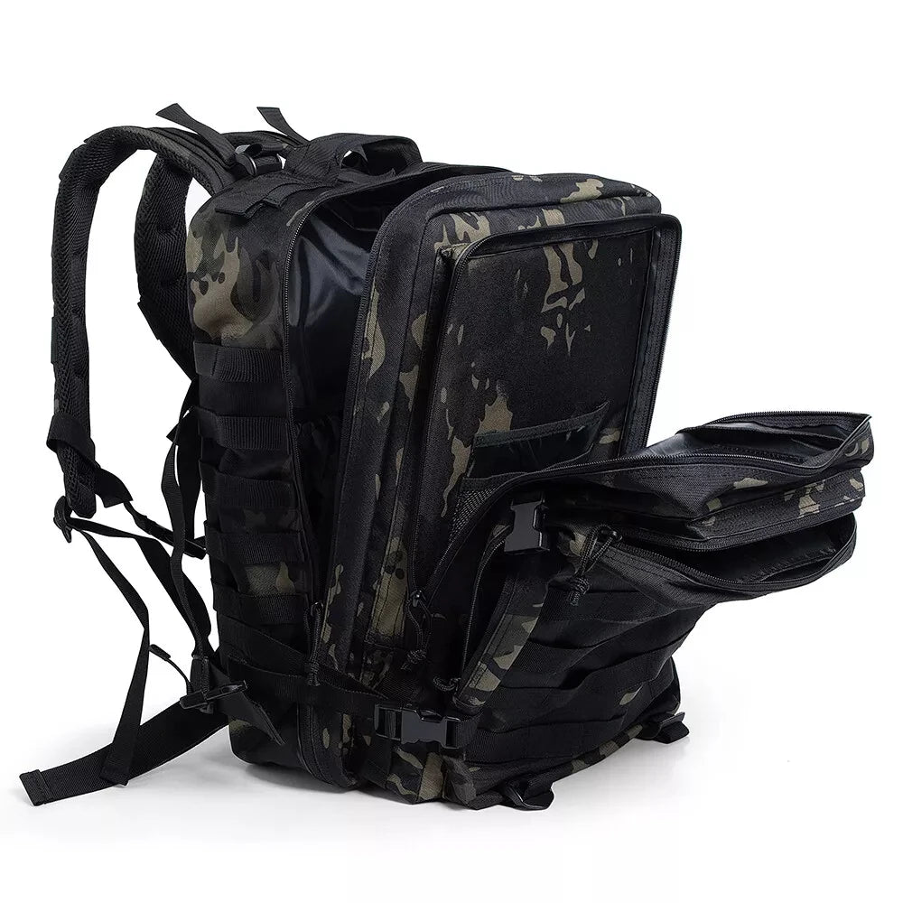 45L Tactical Backpack – Waterproof & Durable