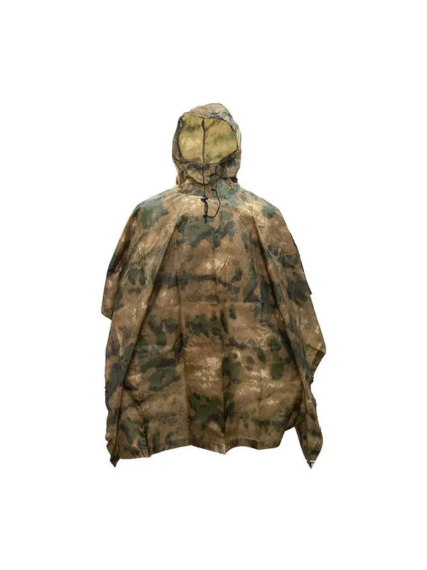 Lightweight Waterproof Camouflage Rain Poncho
