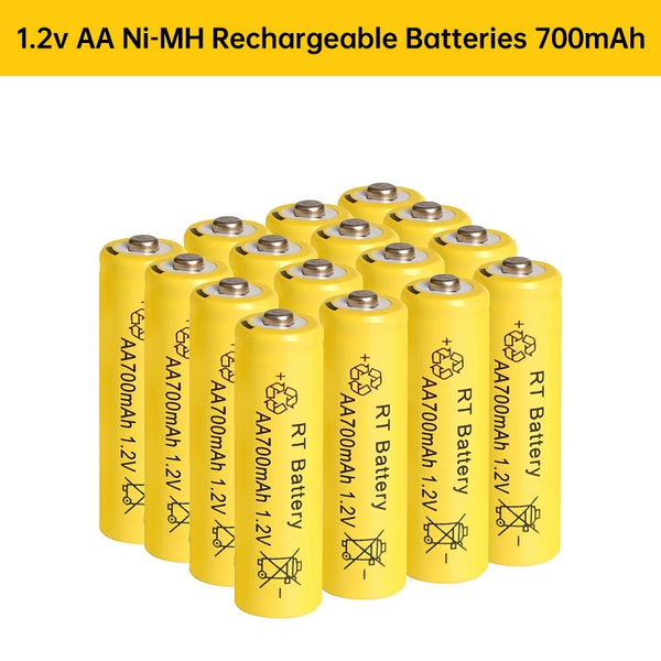 SolarBright Ni-MH Rechargeable Batteries