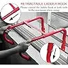 25-Foot Retractable Fire Escape Ladder – 3-Story Emergency Use