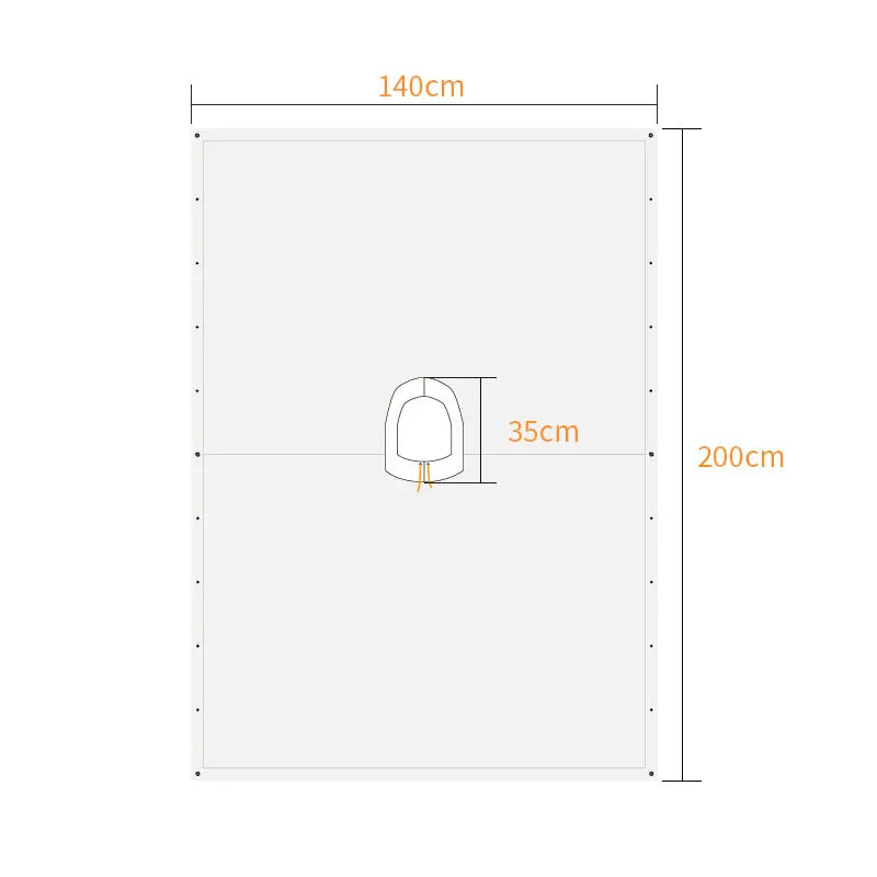 Lightweight Waterproof Camouflage Rain Poncho