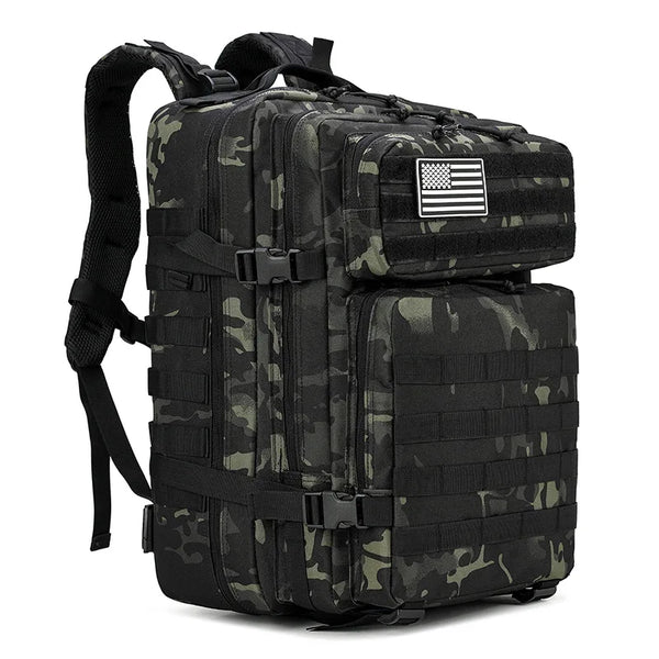 45L Tactical Backpack – Waterproof & Durable