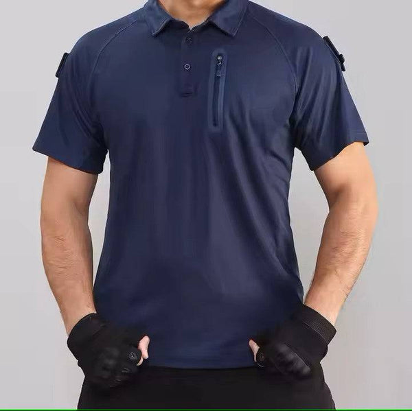 Men’s Sporty Quick Dry Polo Shirt
