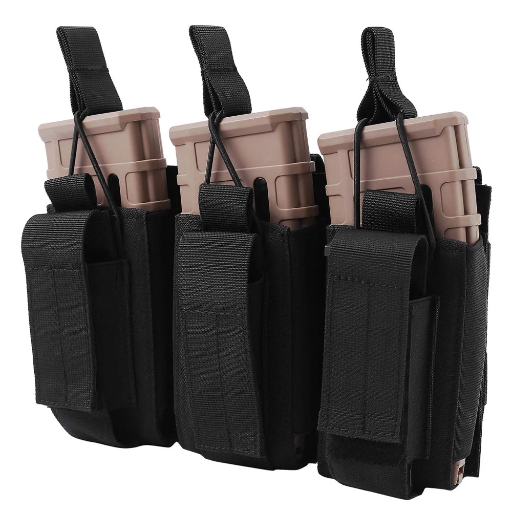 1000D MOLLE Rifle Mag Pouch - Double/Triple