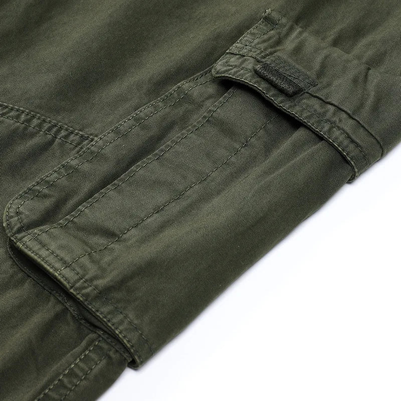 Men's Tactical Pants with Multiple Pockets - Breathable Design