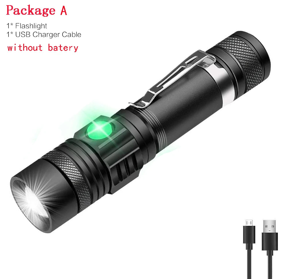 Pro Tactical LED Flashlight