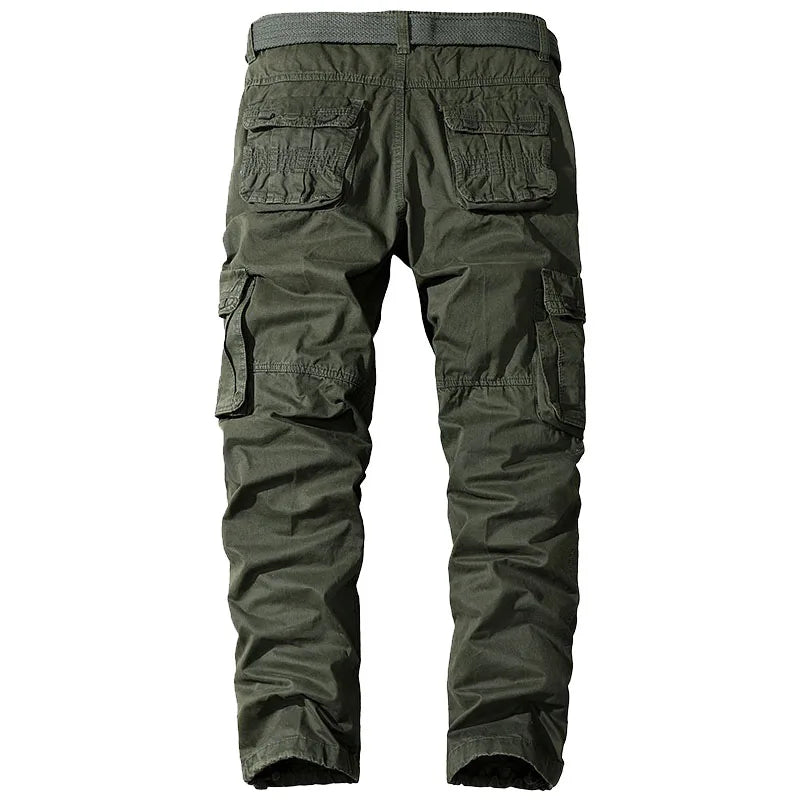 Men's Tactical Pants with Multiple Pockets - Breathable Design