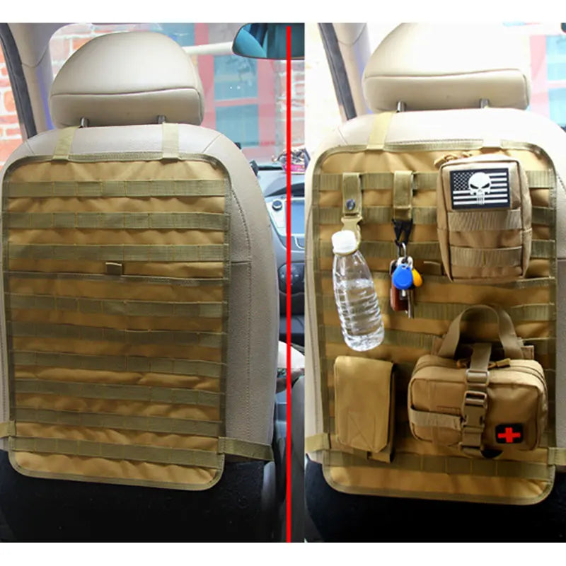 Tactical Car Seat Organizer – Heavy-Duty Gear Storage