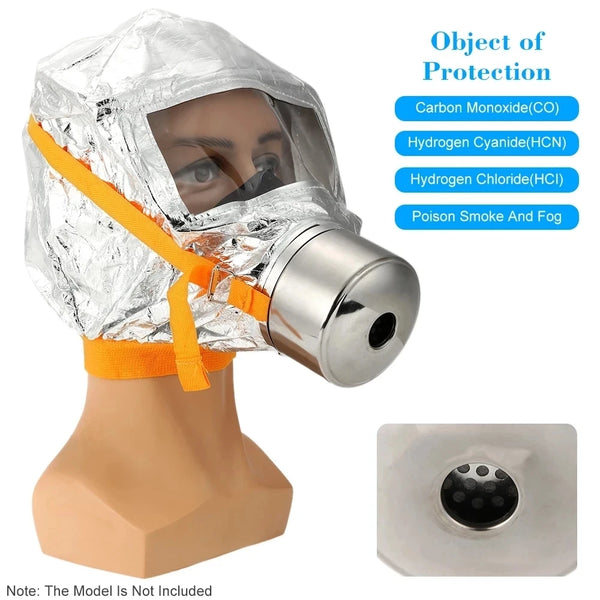 Emergency Fire Escape Respirator – 30-Minute Protection for Home & Workplace