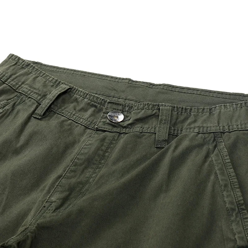 Men's Tactical Pants with Multiple Pockets - Breathable Design