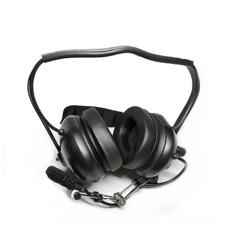 Heavy-Duty Noise Cancelling Walkie-Talkie Headset