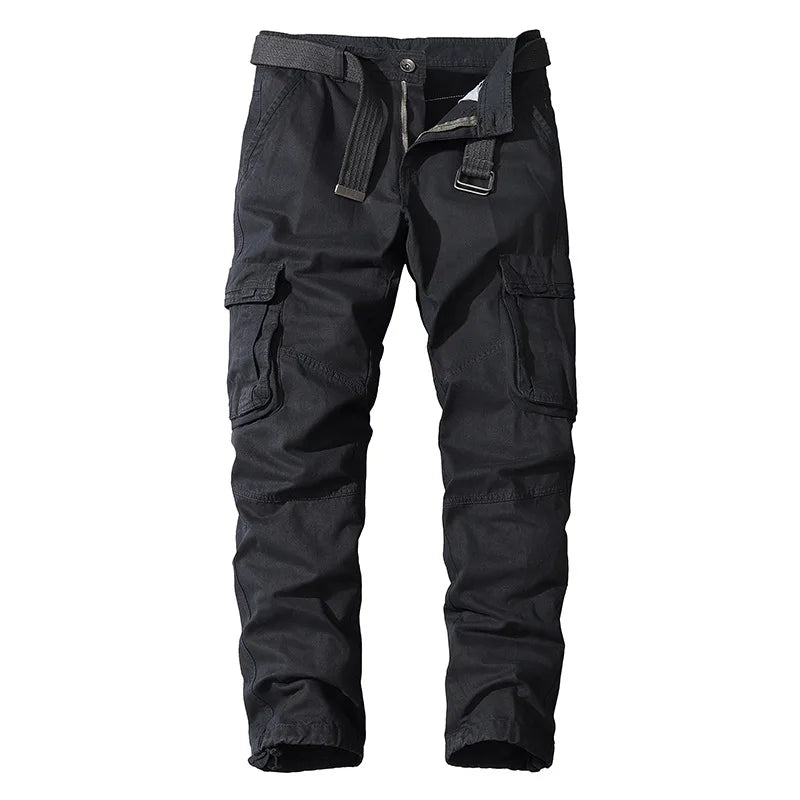 Men's Tactical Pants with Multiple Pockets - Breathable Design