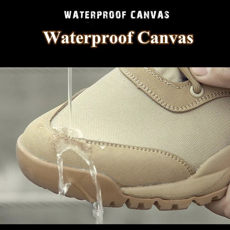 High-Top  Tactical Boots – Durable & Lightweight