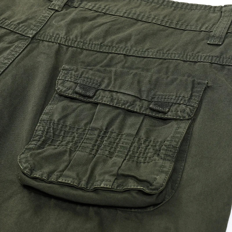 Men's Tactical Pants with Multiple Pockets - Breathable Design