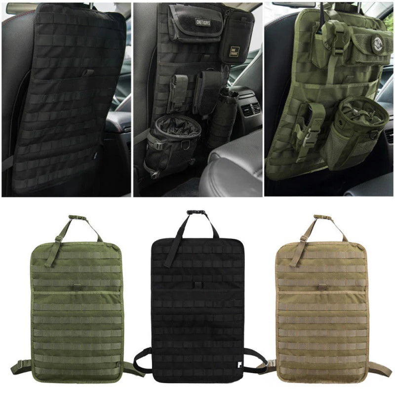 Tactical Car Seat Organizer – Heavy-Duty Gear Storage