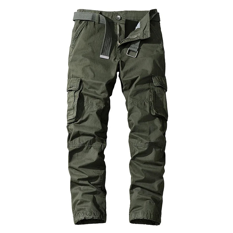 Men's Tactical Pants with Multiple Pockets - Breathable Design