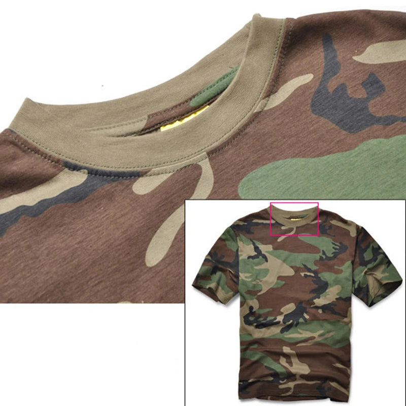 Tactical Camouflage Quick-Dry T-Shirt
