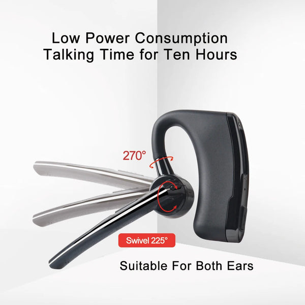 Dual-Mode Wireless Communication Earpiece with Bluetooth