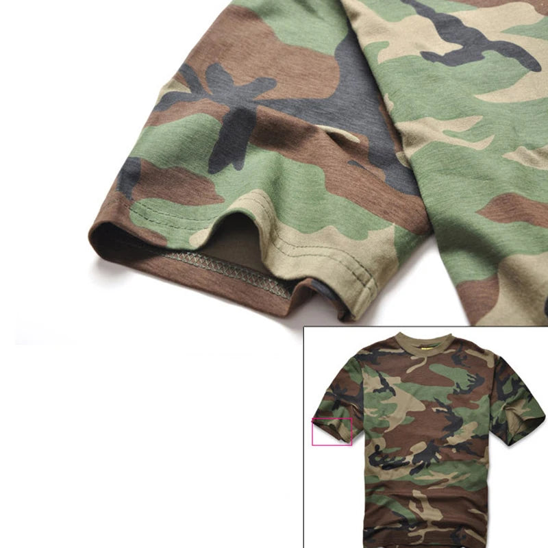 Tactical Camouflage Quick-Dry T-Shirt