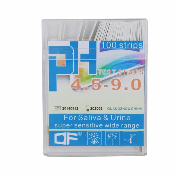 Universal pH Test Strips – 100-Pack (pH 4.5–9.0) for Urine Drug Screening and Field Testing
