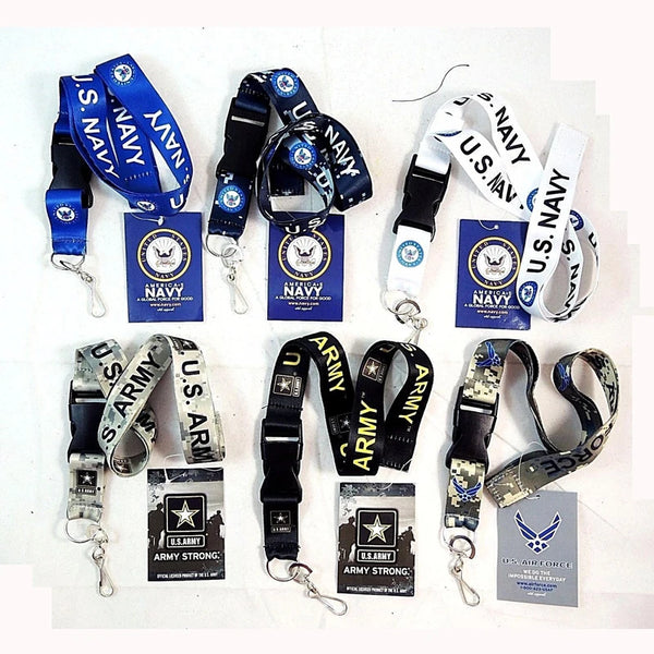 U.S. Military Lanyards – 5 Patterns Mix