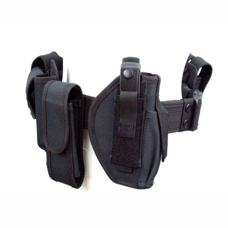 10-in-1 Tactical Police Duty Belt – Adjustable Security & Utility Belt Set