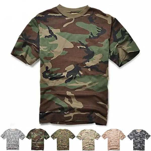 Tactical Camouflage Quick-Dry T-Shirt
