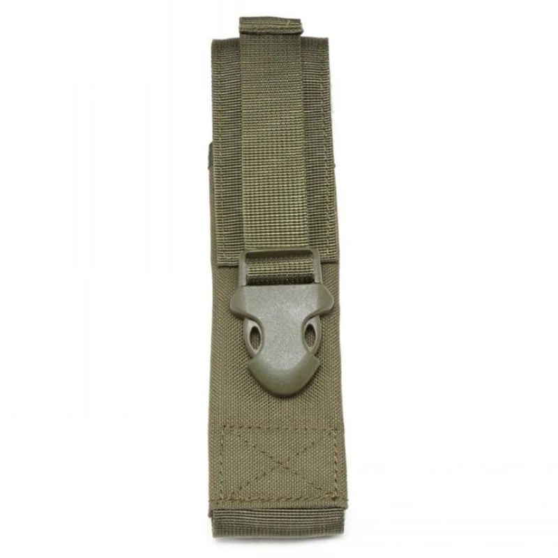 Tactical MP5 Mag & Baton Pouch - MOLLE LED Torch Holster Cover Case