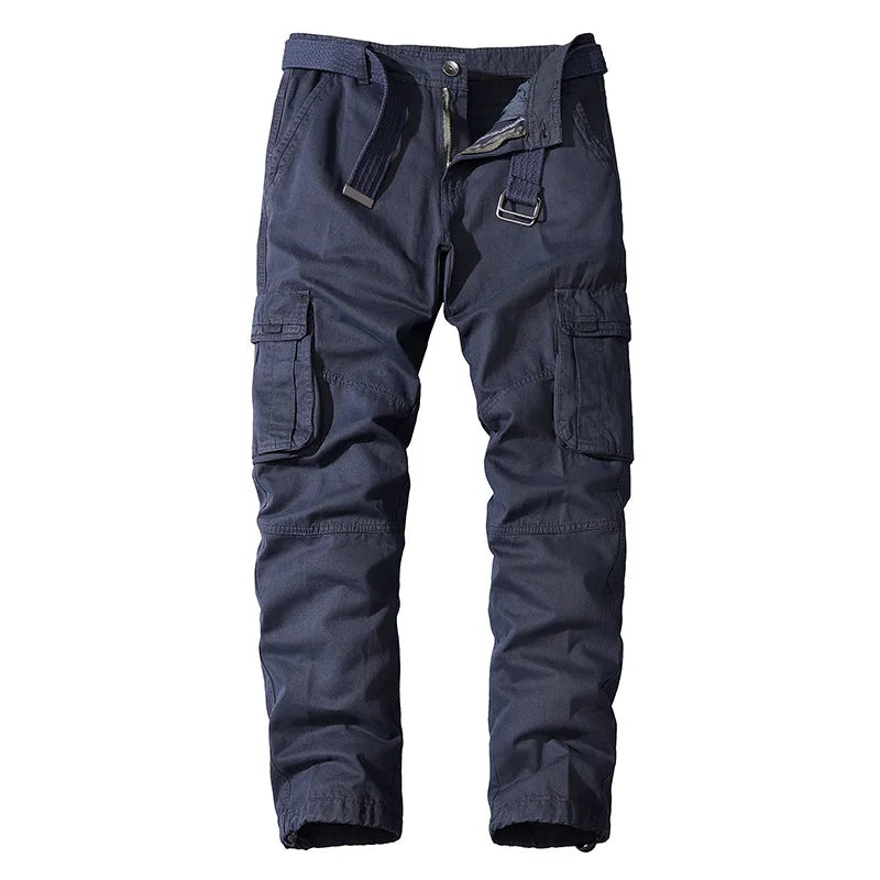 Men's Tactical Pants with Multiple Pockets - Breathable Design