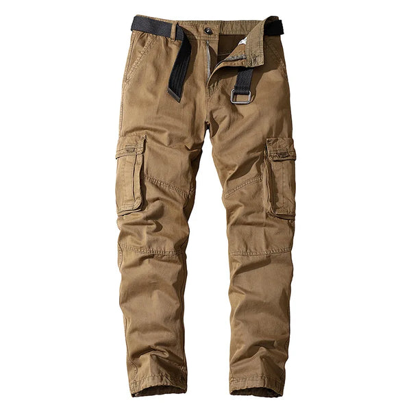 Men's Tactical Pants with Multiple Pockets - Breathable Design