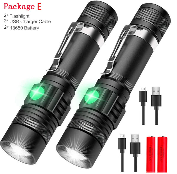 Pro Tactical LED Flashlight