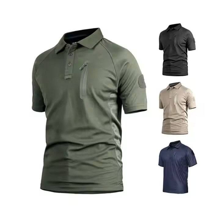 Men’s Sporty Quick Dry Polo Shirt