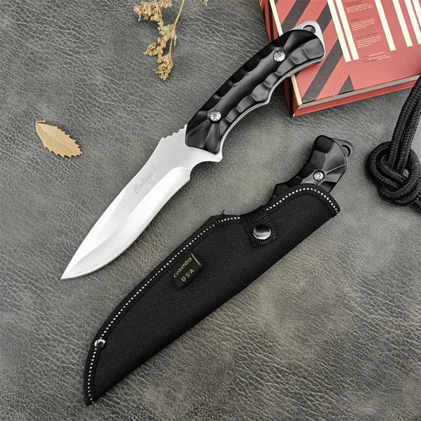 5Cr13Mov Fixed Blade Tactical Knife | Aluminum Handle Combat Bushcraft EDC