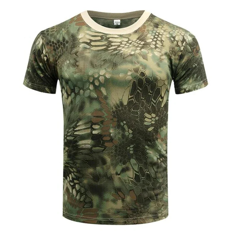 Quick-Dry Camouflage T-Shirt