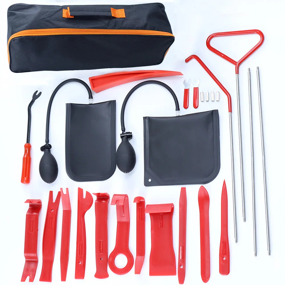 Emergency Car Lockout Kit with Air Wedge Pump & Unlock Tools for Cars & Trucks