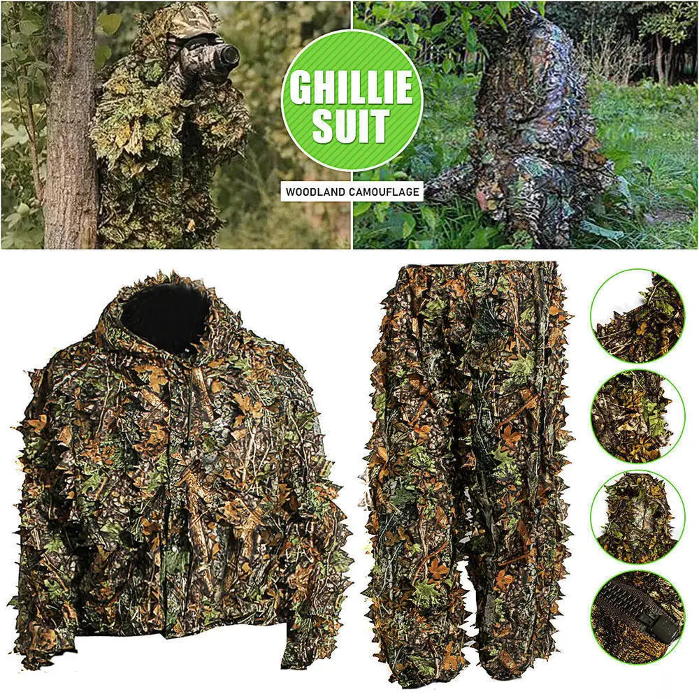 Lightweight Camouflage Ghillie Suit