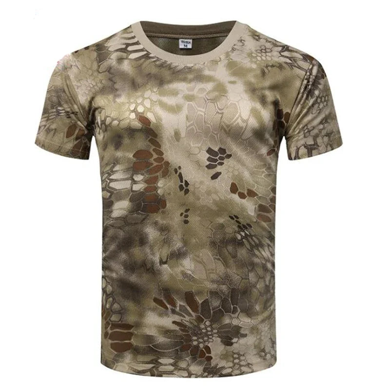 Quick-Dry Camouflage T-Shirt