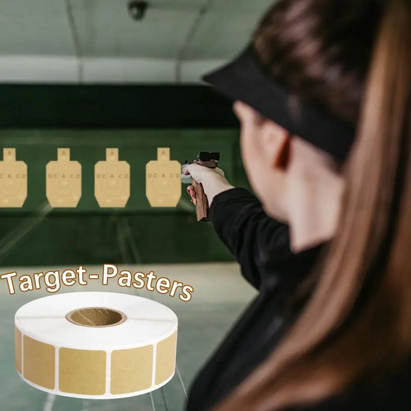 1000-Pack Self-Adhesive Paper Shooting Targets