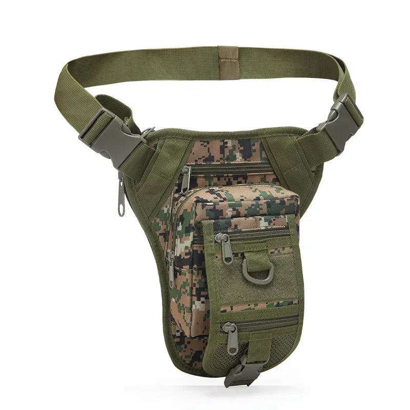 Demeysis 800D Oxford Tactical Drop Leg & Waist Bag | 5-Pocket Multi-Purpose