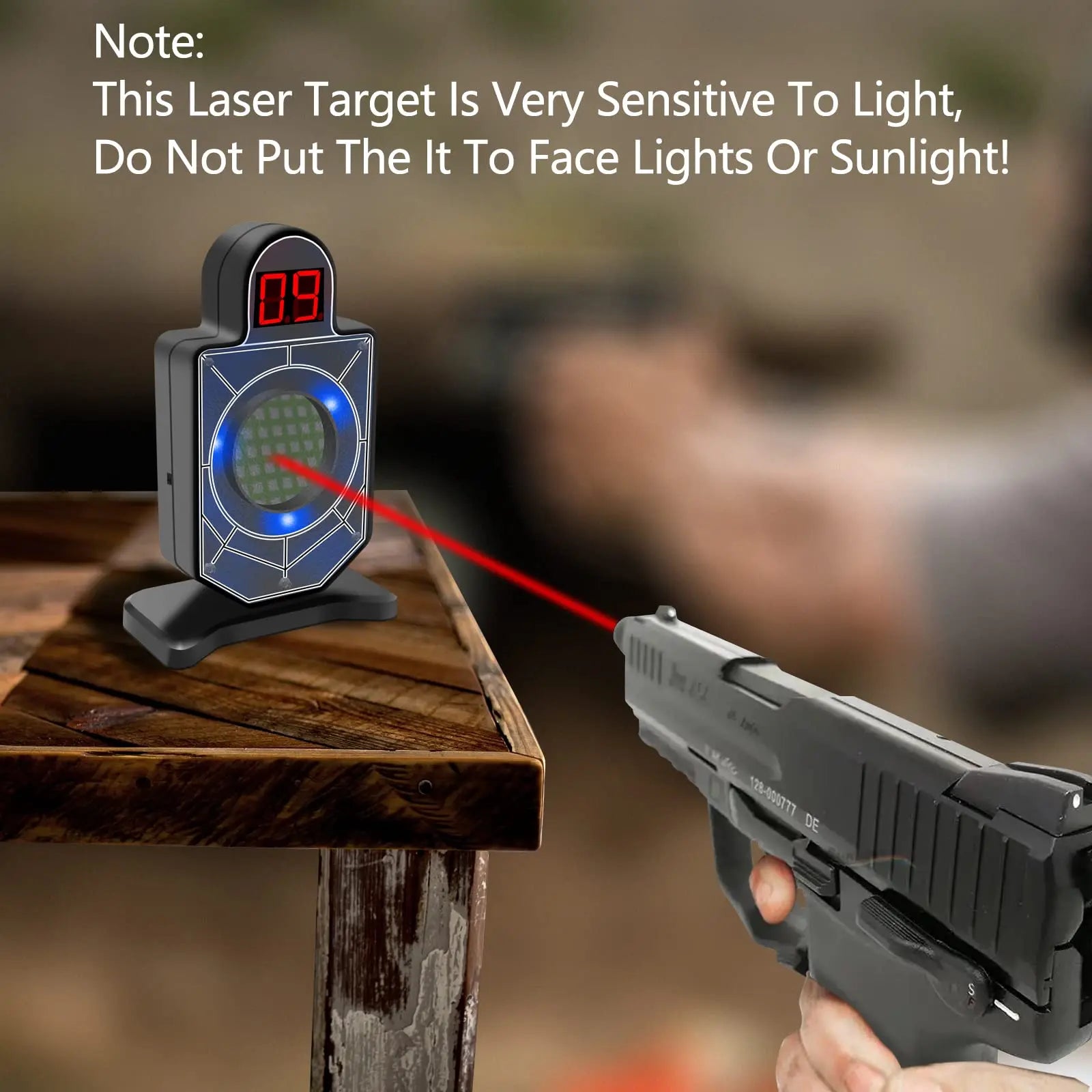 Digital Laser Training Target