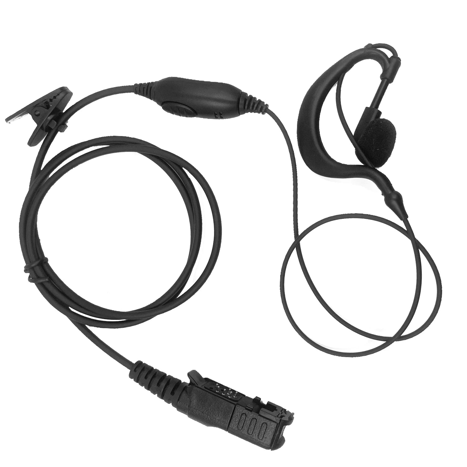 Professional Covert Earpiece with PTT