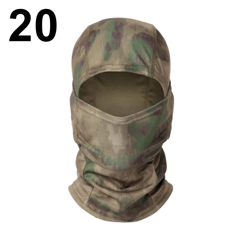 Camouflage Full Face Mask