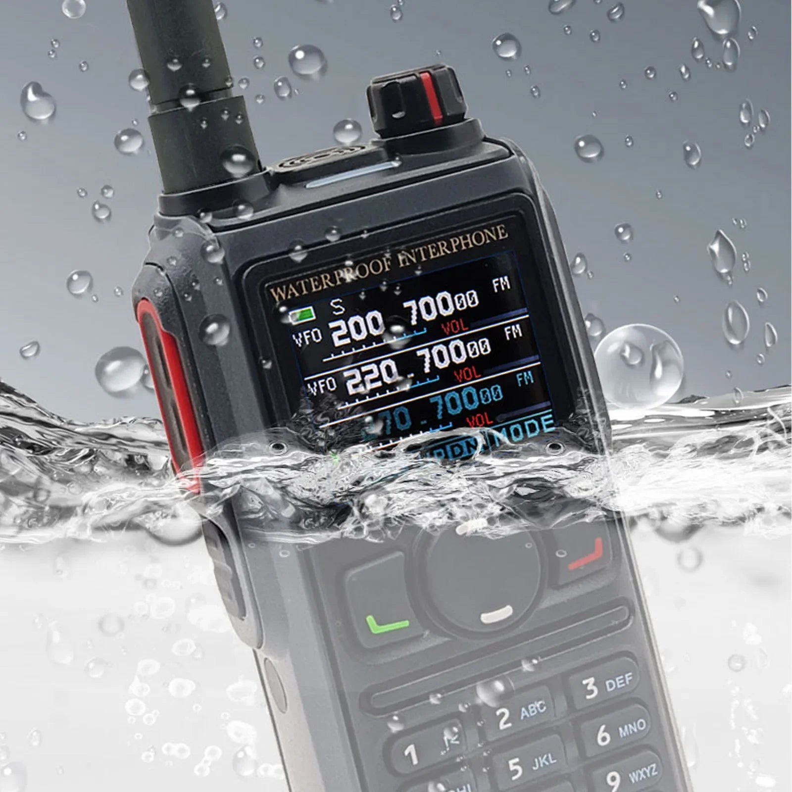 Dual-Band Two-Way Radio with GPS & Bluetooth