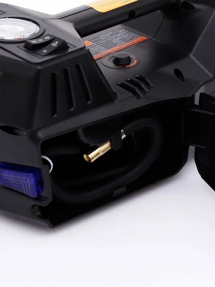 12V Electric Hydraulic Jack and Five-in-One Toolbox for Off-Road Vehicles