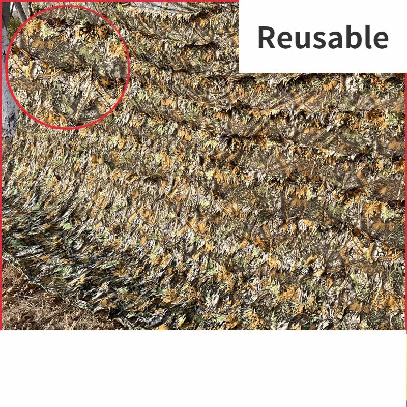 3D Bionic Maple Leaf Tactical Camouflage Net