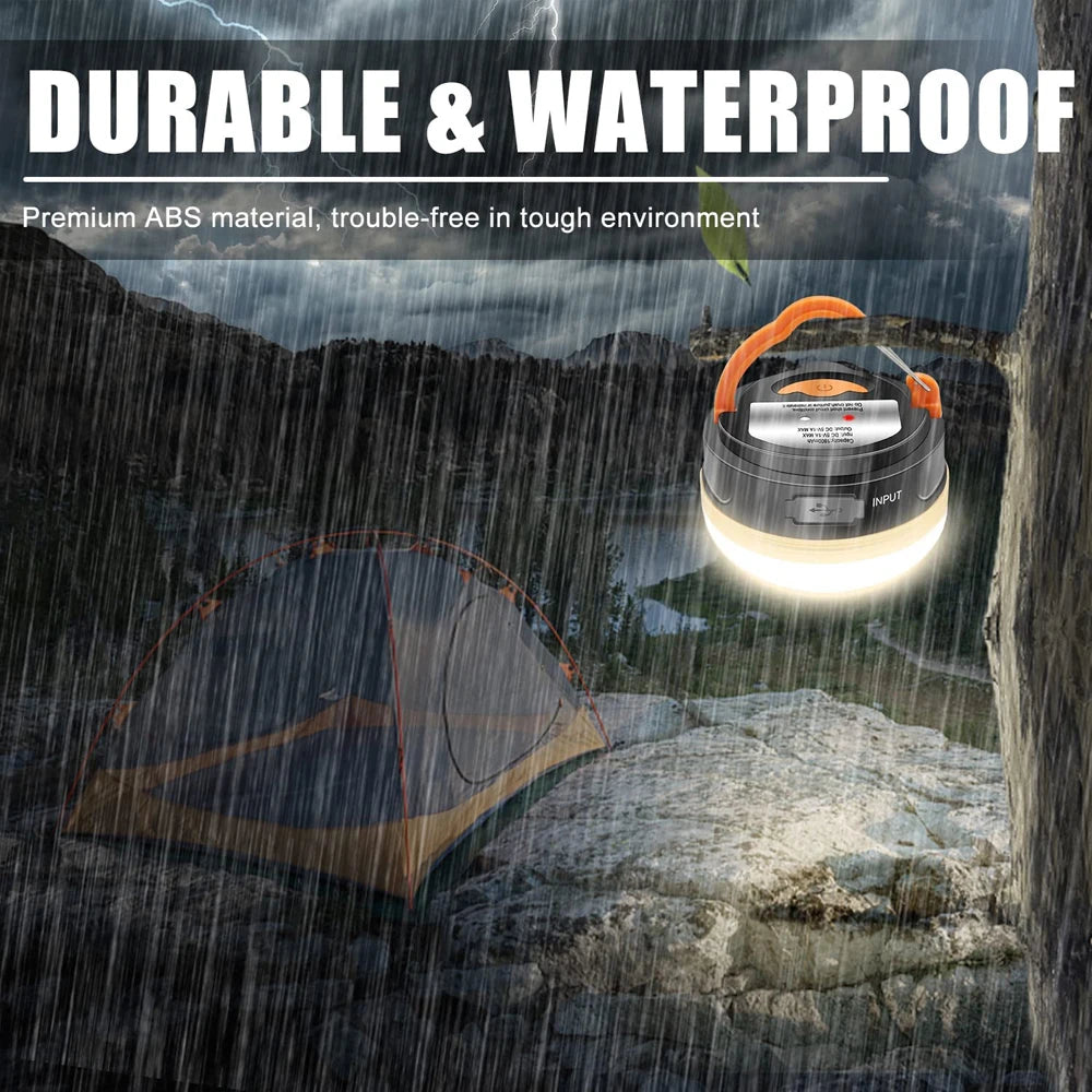 Rechargeable LED Camping Lantern – Compact, Powerful & Multi-Purpose