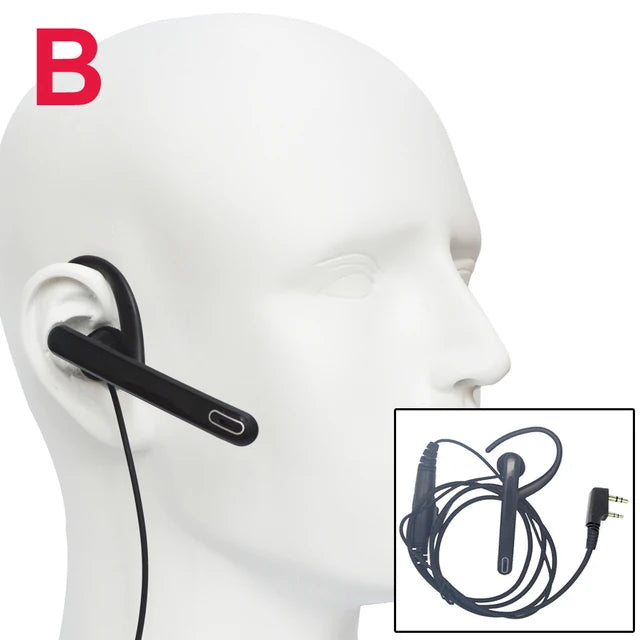 Professional Two-Pin Communication Headset – Noise Isolation