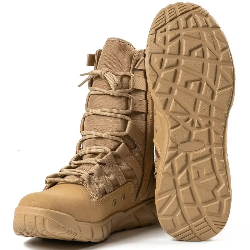 Tactical Ankle Boots – Retro Style with Ankle Strap