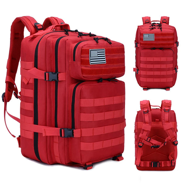 45L Tactical Backpack – Waterproof & Durable