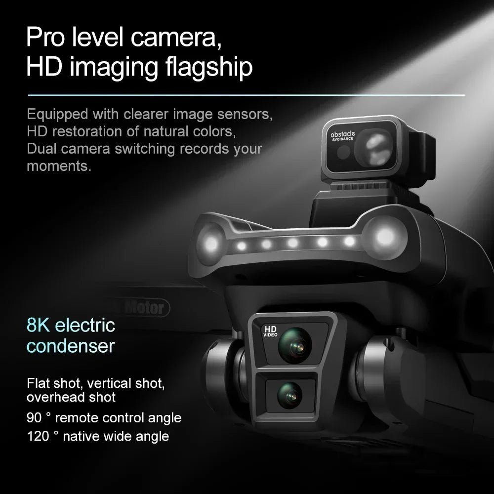 V198GPS 8K GPS Brushless Drone with Laser Obstacle Avoidance & Optical Flow FPV